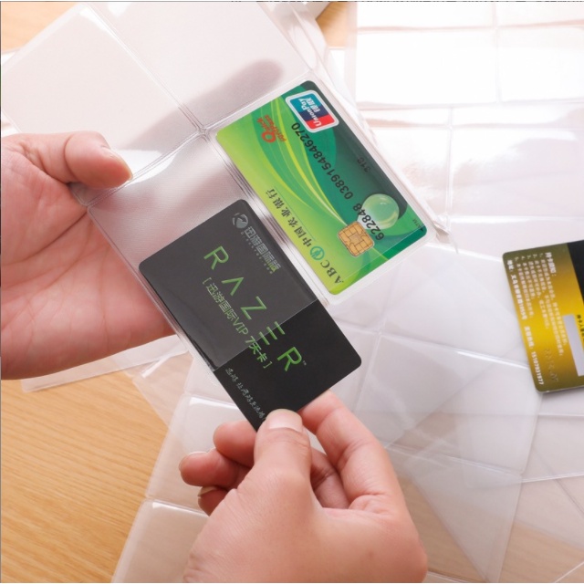 TÚI NHỰA ĐỰNG BẢO VỆ THẺ ATM, CĂN CƯỚC CÔNG DÂN, CARD VISIT, BẰNG LÁI XE, THẺ SINH VIÊN, THẺ NHÂN VIÊN,…