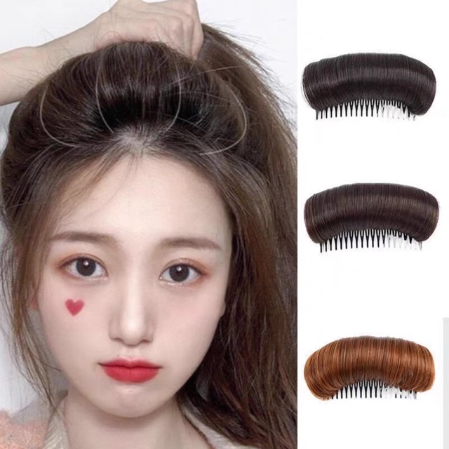 Kẹp Phồng Mái Cho Nữ, Độn Phồng Chân Tóc Một Cách Tự Nhiên