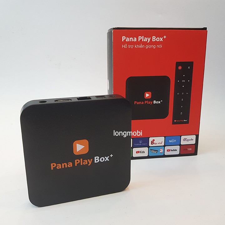 PANA PLAY BOX + RAM 4GB/16GB TV Box Xem Truyền Hình VtvCabOn