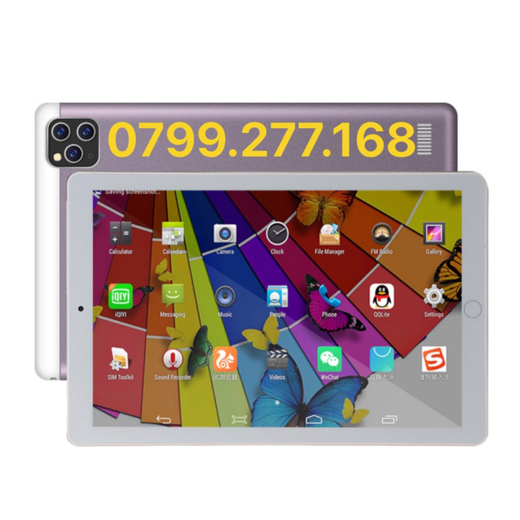 Máy tinh bảng Docomo pro max 4G  Android 9.0  RAM 6G CHƠI game pubgmobile