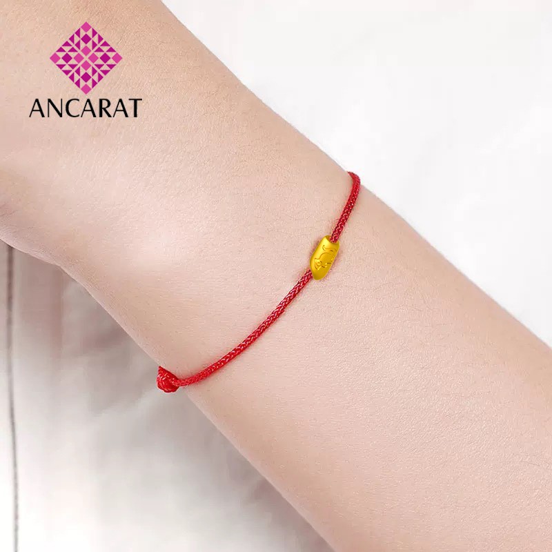 Vòng tay handmade Chuột sa Hạt gạo vàng 24K - ANCARAT