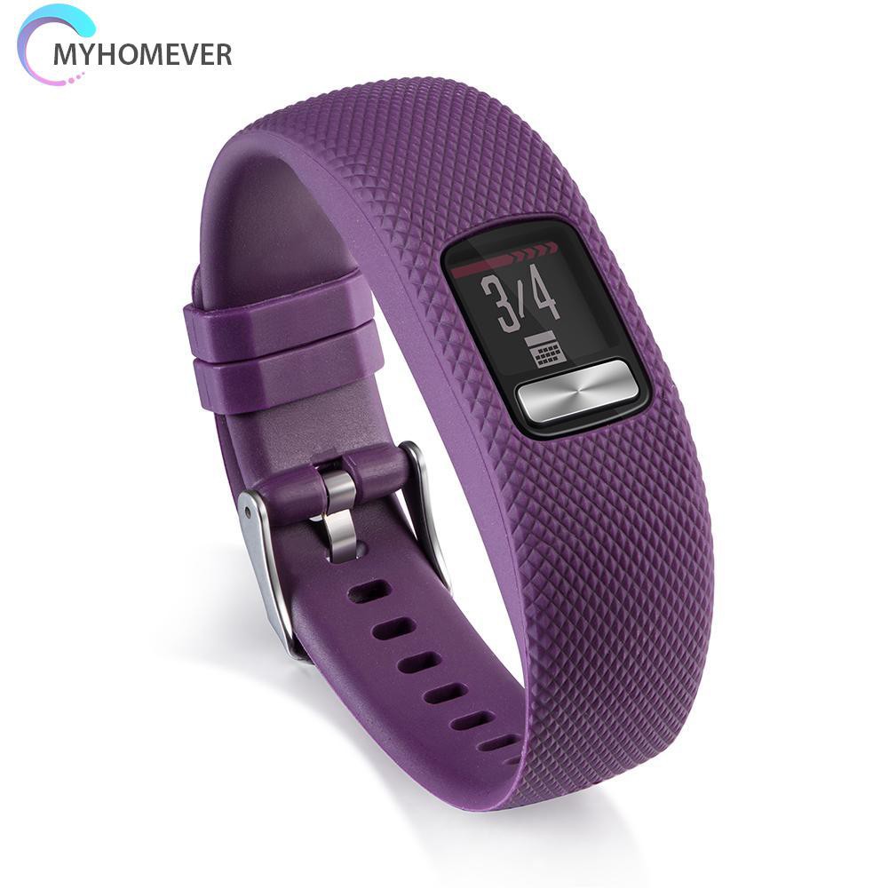 Dây Đeo Silicon Cho Đồng Hồ Thông Minh Garmin Vivofit 4