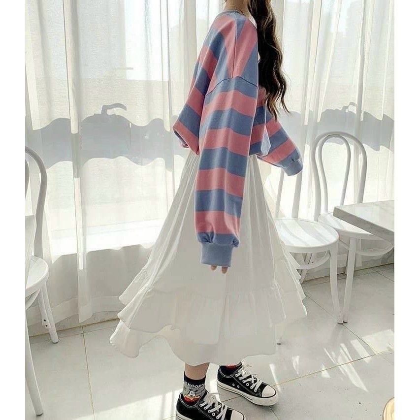 [ Mã FAMAYWA giảm 10K đơn 50K] Chân Váy Dài Nữ Vintage 2 Tầng Ulzzang Hot Trend - VIETCEN | BigBuy360 - bigbuy360.vn
