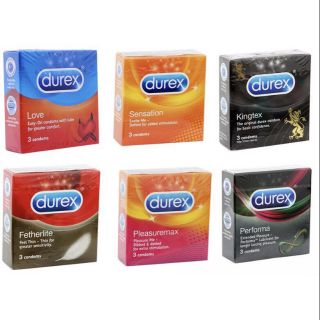 Miễn ship toàn quốc combo/10 hộp bao cao su durex