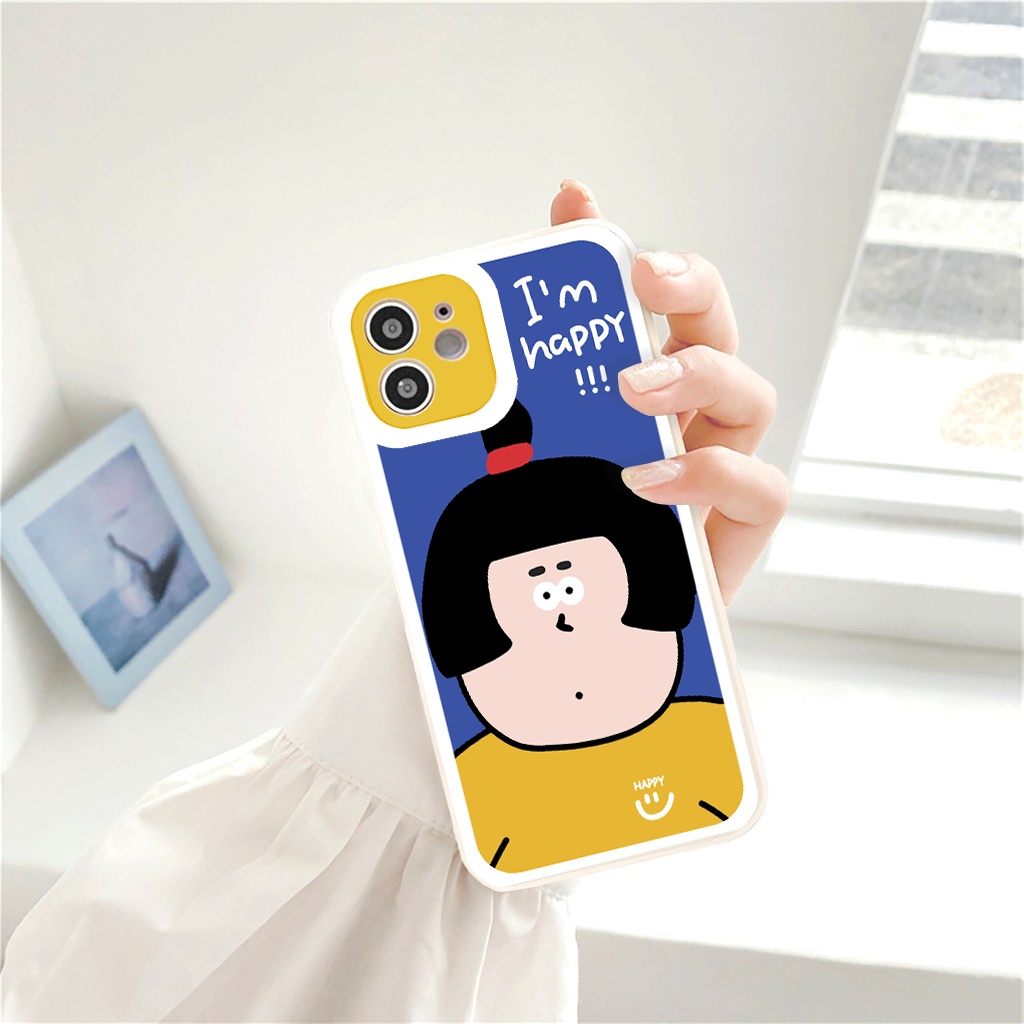 Ốp iphone - Ốp lưng iphone cạnh vuông viền camera Sumo Couple dành cho ip 6 đến 14promax - G29