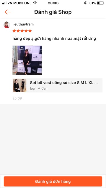 Set bộ vest công sở size S M L XL (quần tây + áo vest) kèm ảnh thật cam kết chất đẹp | BigBuy360 - bigbuy360.vn