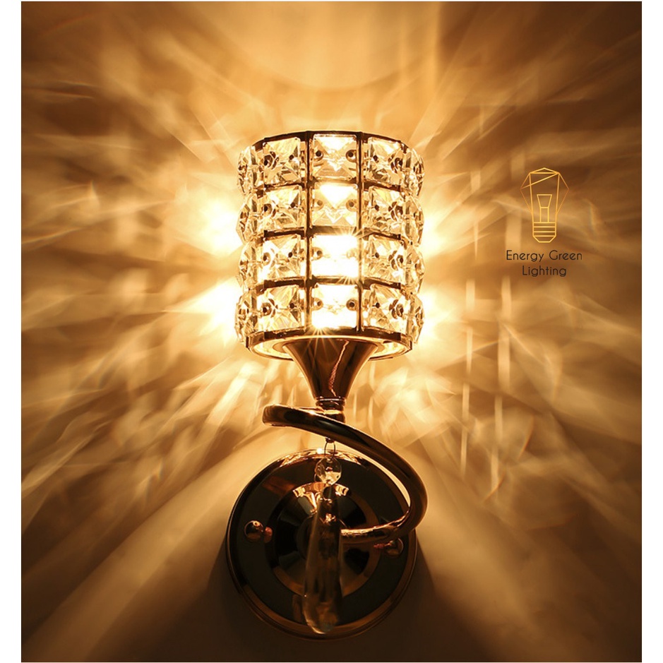 [ Nhiều Mẫu ] Đèn Gắn Tường Energy Green Lighting Trang Trí - Chao Vuông , Chao Trụ - Kiểu Trái Tim , Kiểu Chiếc Lá