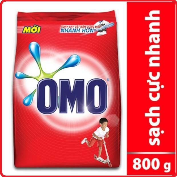 Bột Giặt OMO 800g Đánh Bay Mọi Vết Bẩn