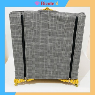 Áo lồng vuông chào mào đấu cao cấp chất vải co dãn bền đẹp khóa kéo tiện lợi