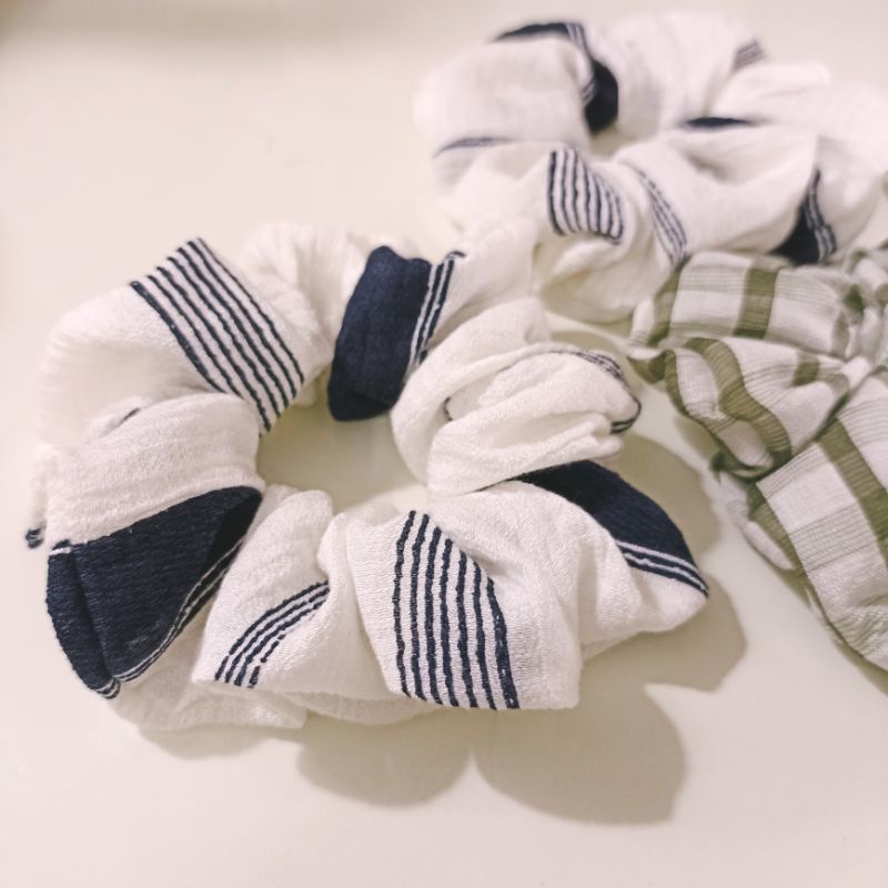 Dây Buộc Tóc Scrunchies Mix màu cá tính