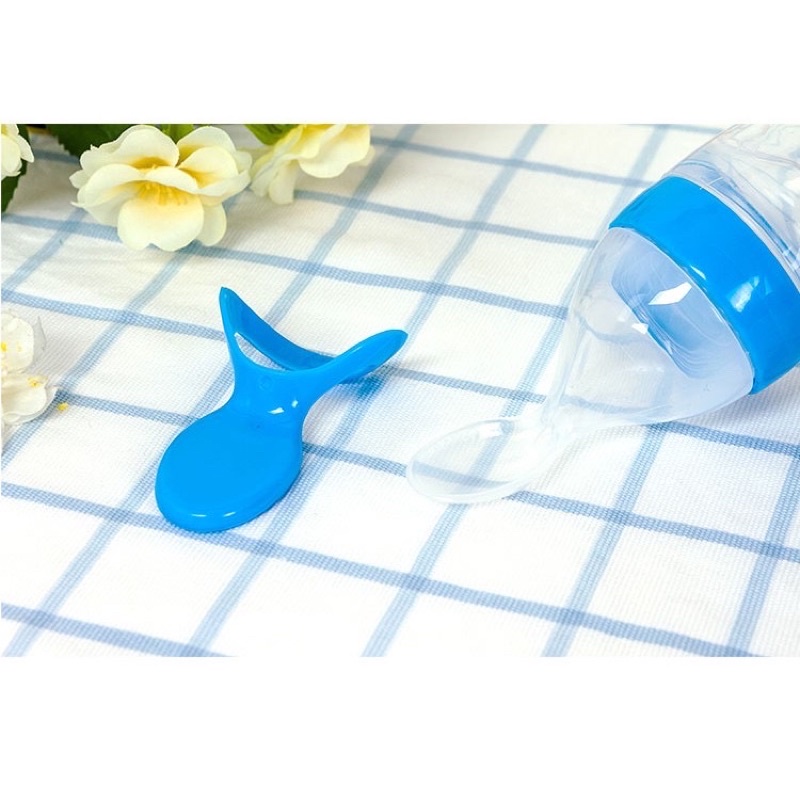 bình thìa ăn dặm silicon Sami tiện lợi