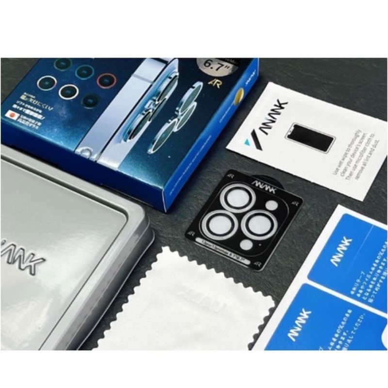 Kính Cường Lực ANANK Công Nghệ AR Chống Lóe Hình Ảnh Bảo Vệ Camera Cho iP 14Promax/ 14Pro/ 14/ 13Promax/ 13Pro/ 13