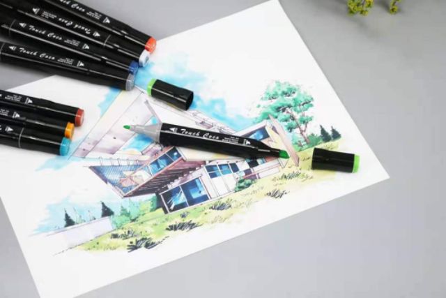 Combo bộ 30 bút màu 2 đầu Touch Coco cho bé trẻ em