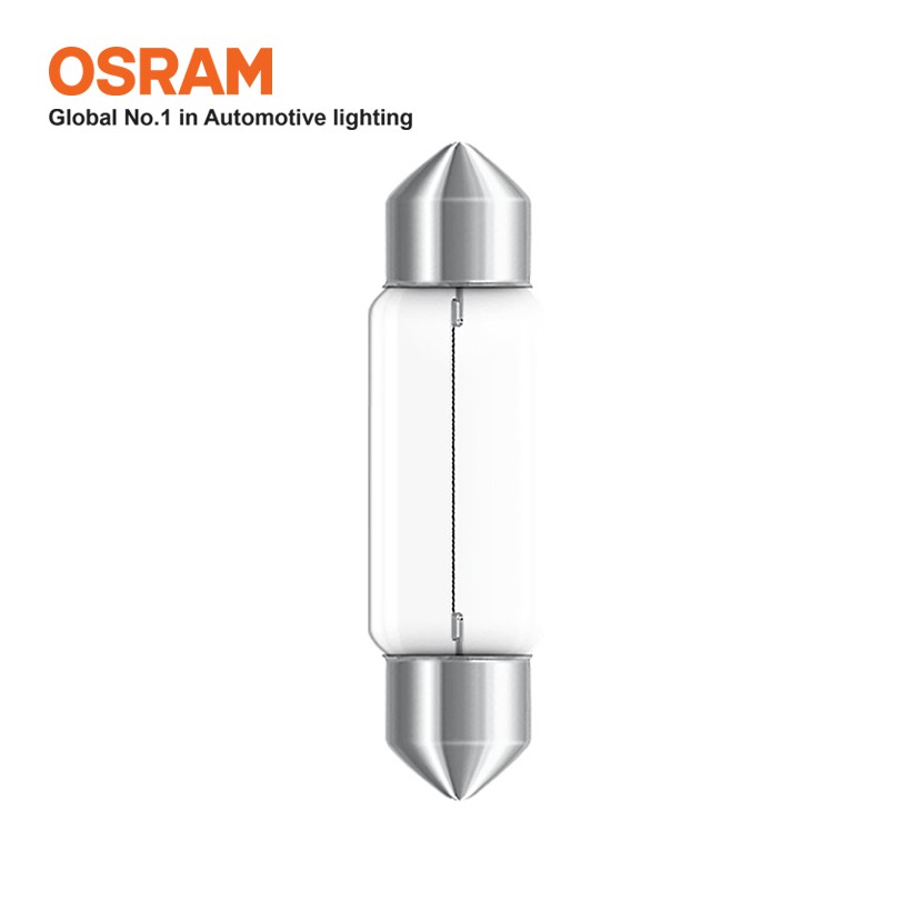 Combo 10 Bóng Đèn Cana Dài OSRAM Original C5W 12V 5W Nhập Khẩu Chính Hãng