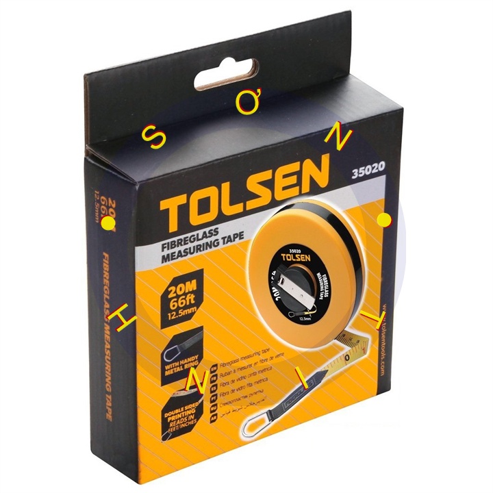 Thước cuộn 20M Tolsen 35020