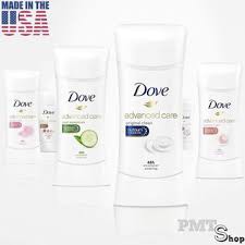 [USA] Lăn sáp khử mùi nữ Dove Advanced Care go fresh 74g Invisible Clear Finish 100 | Revive lựu | Ngọc Trai - Mỹ