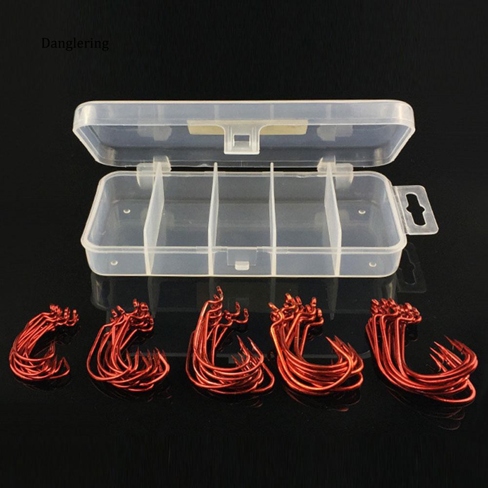 Set 50 2 Mỹ Phẩm Chất Lượng Cao#1#1/0#2/0#3Hộp 0 Lưỡi Câu Cá Chép Chất Lượng Cao