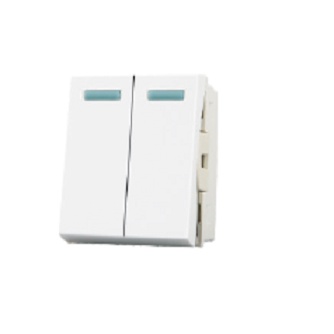 HẠT CÔNG TẮC KÉP PANASONIC DÒNG WIDE/ HẠT CÔNG TẮC KÉP PANA-