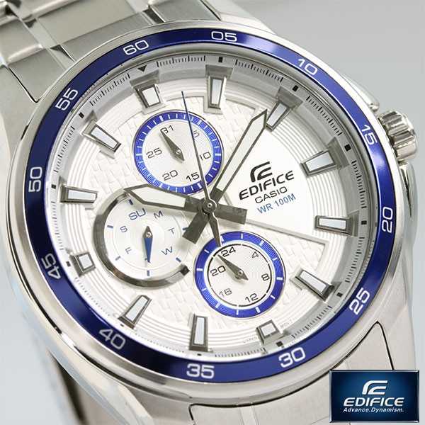 Đồng hồ nam Casio Edifice chính hãng EF-334D, dây kim loại.