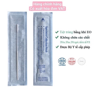 Que lấy dịch tỵ hầu tăm bông lấy dịch tỵ hầu