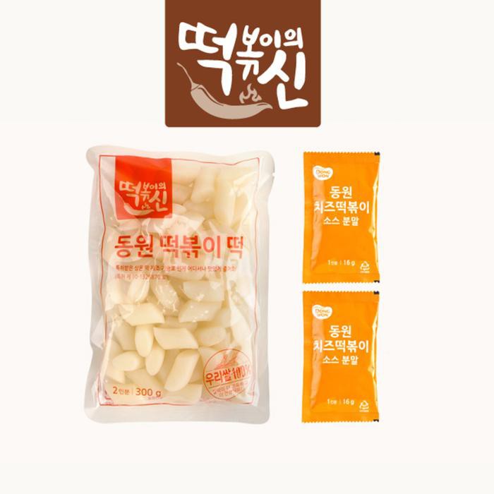 (4 vị) Bánh Gạo Topokki Dongwon gói 240gr