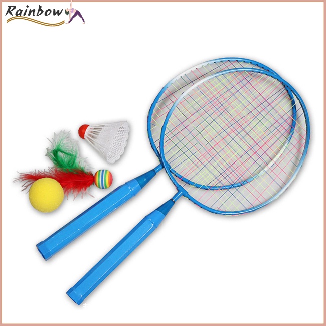 Set 2 Quả Cầu Lông 3 Quả Cầu Lông Bằng Lụa Nhiều Màu Sắc Dành Cho Trẻ Em