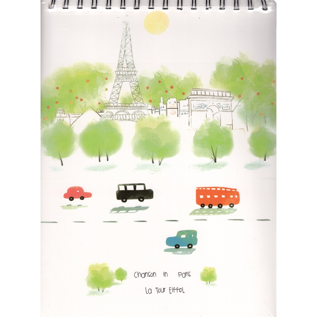 Sổ Ký Hoạ Gáy Lò Xo Cao Cấp A4 Sketchbook