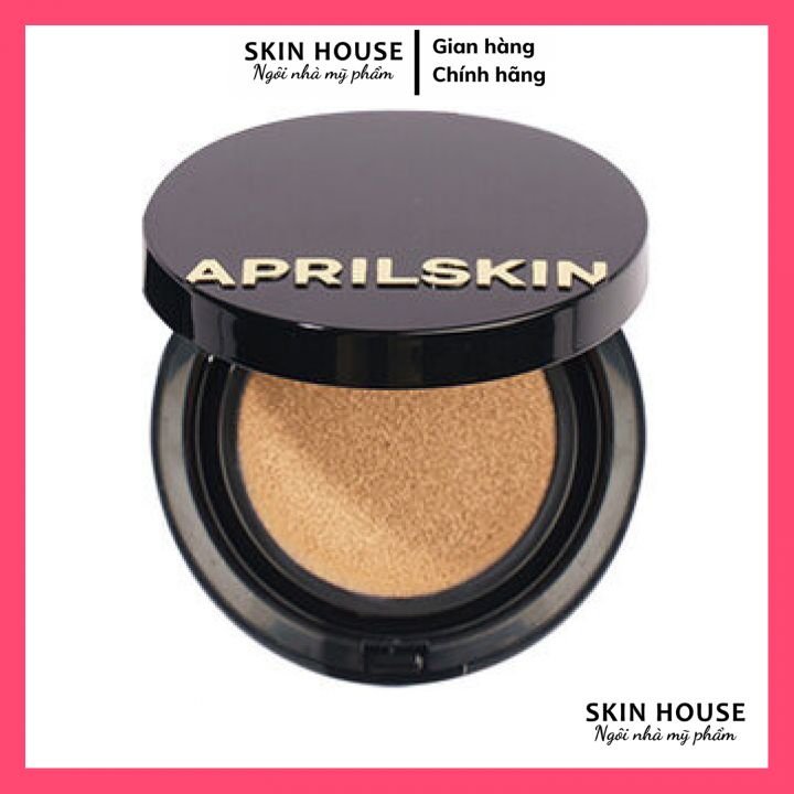 Phấn Nước April Skin Magic Snow Cushion - Phấn Nước Che Khuyết Điểm Hàn Quốc Chính Hãng