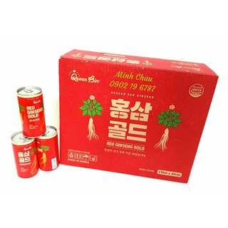 Nước Hồng Sâm Lon 175ml Queen Bin Cao Cấp Hàn Quốc