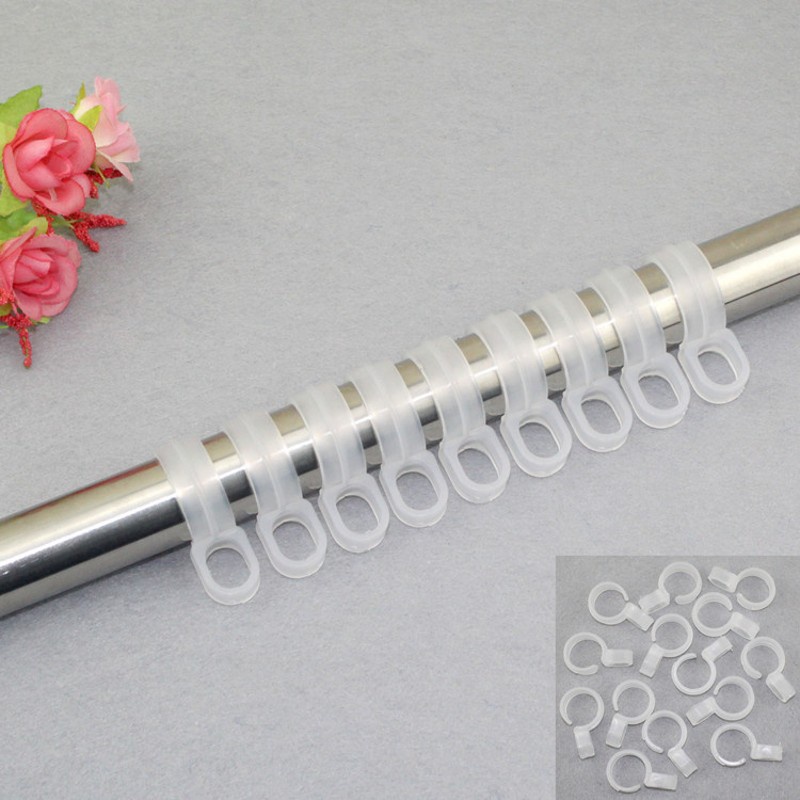 Bộ 10 Móc Nhựa Phơi Quần Áo Nhiều Màu Sắc