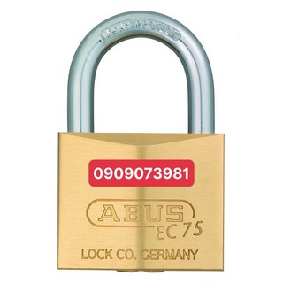 Khoá Abus 75/60 thân đồng chìa vi tính 60mm