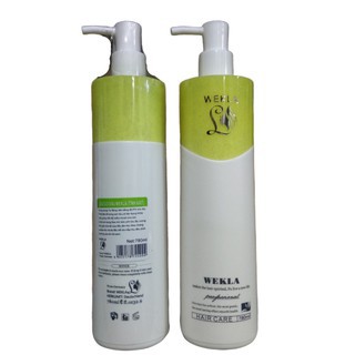 Dầu gội Wekla Đức, dầu gội siêu phục hồi tóc, dầu gội cho tóc nhuộm 780ml - Herskin Official Store