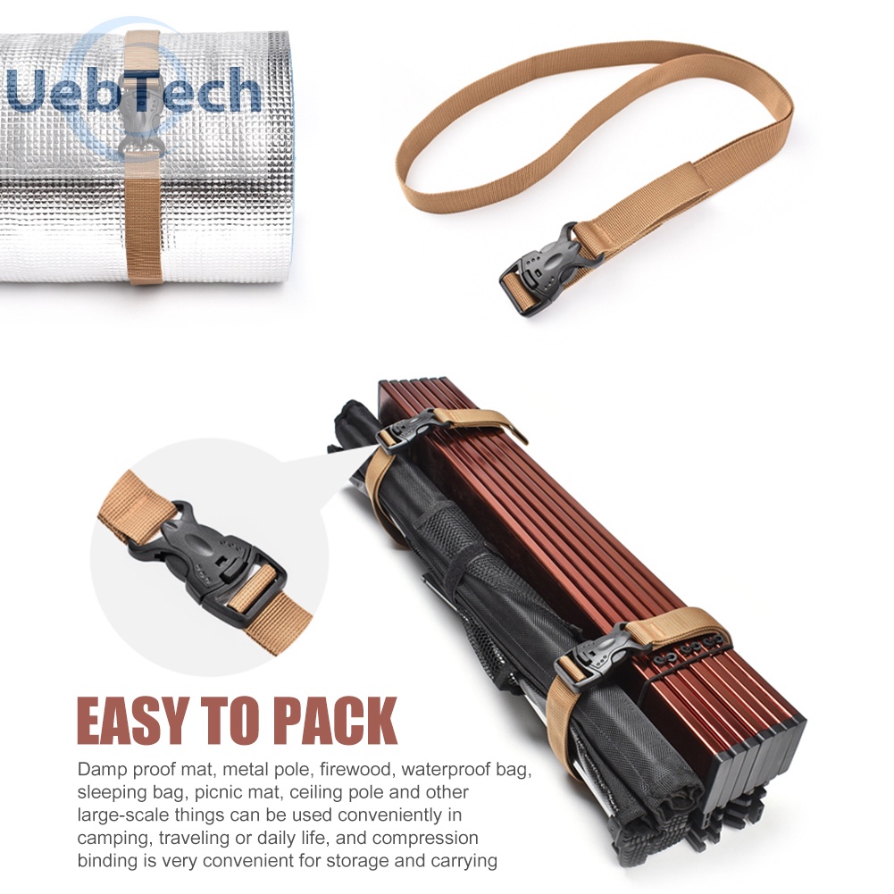 Set 2/4 dây đai buộc hành lý có thể điều chỉnh