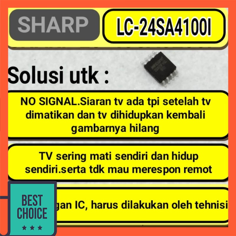 Bộ nhớ tv LED Sharp lc-24sa4100i