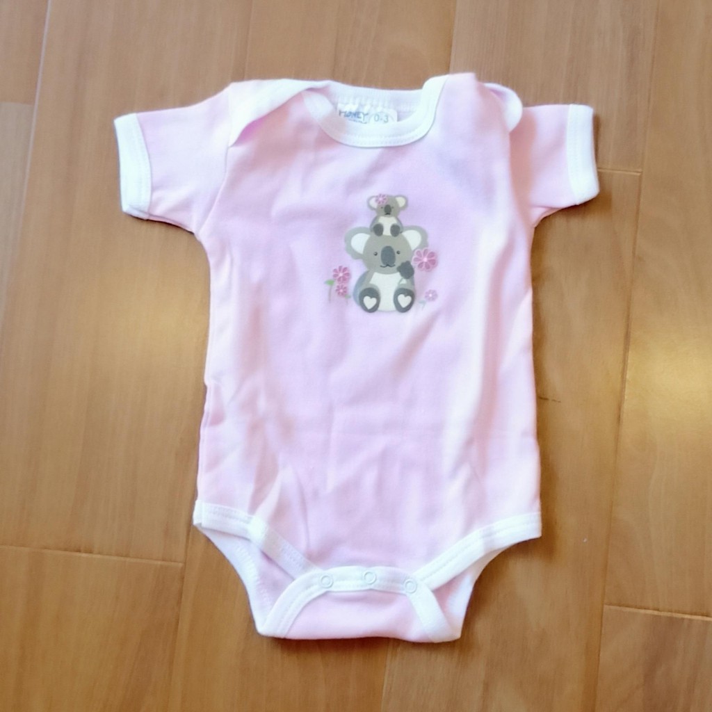 Bộ liền quần ngắn Bodysuit 100% cotton Honey Bunny | BigBuy360 - bigbuy360.vn