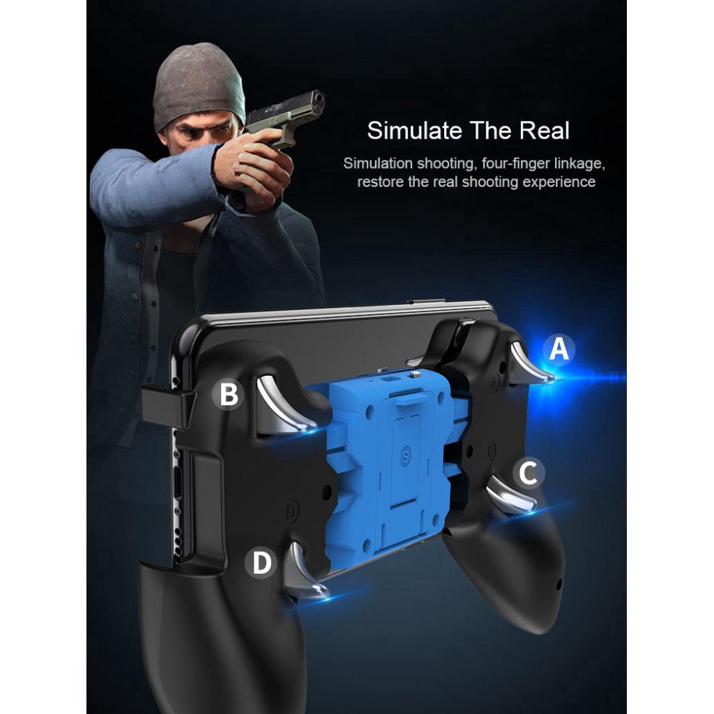 S7 Rechargable Wireless Gamepad Joystick Game Holder Bluetooth Controller vn