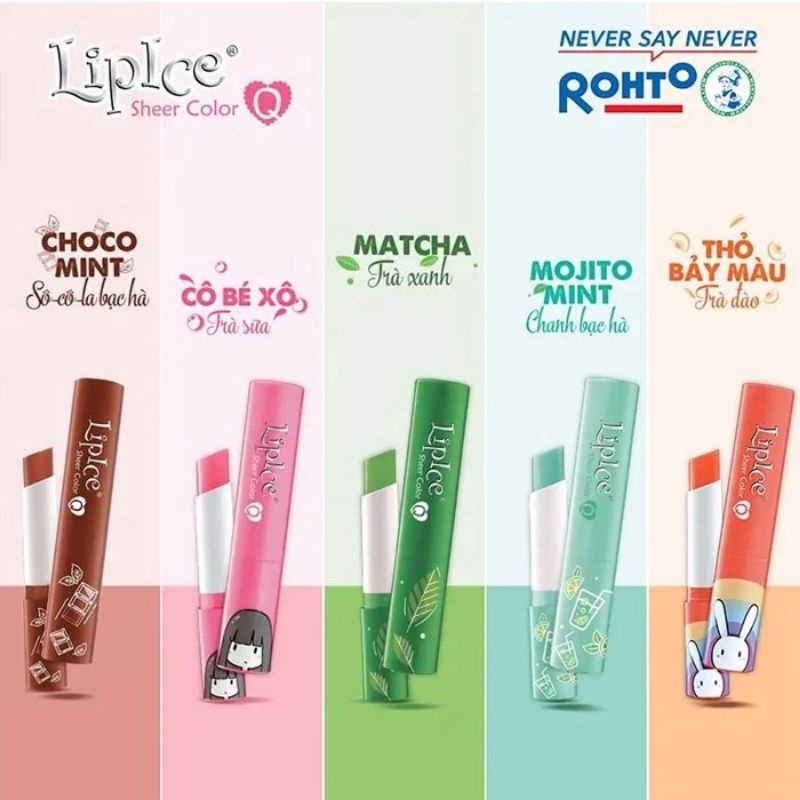 SON DƯỠNG CÓ MÀU LIPICE