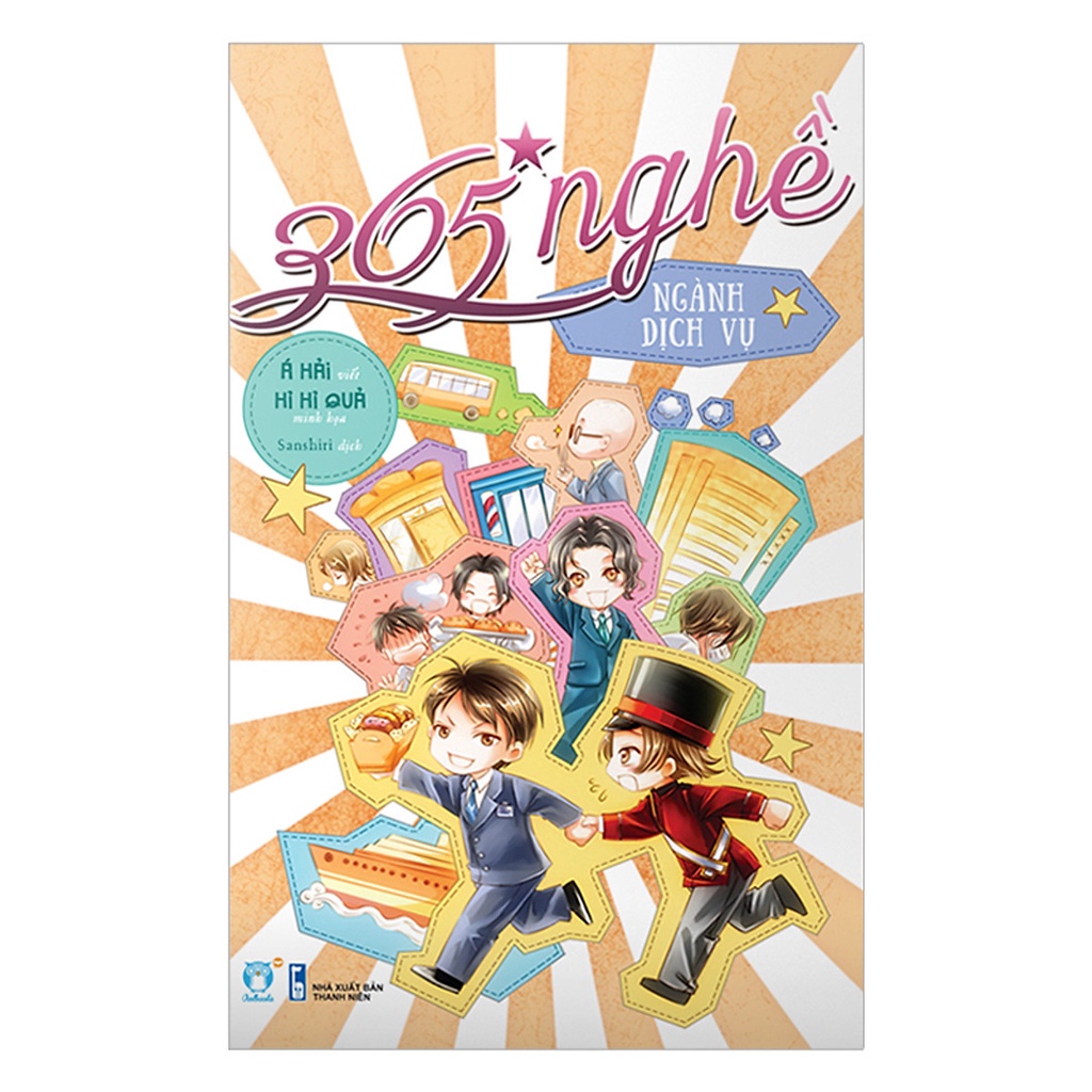 Sách - 365 Nghề - Ngành Dịch Vụ