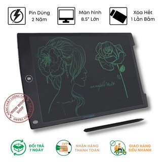 Bảng vẽ viết tự xóa thông minh lcd 8.5''