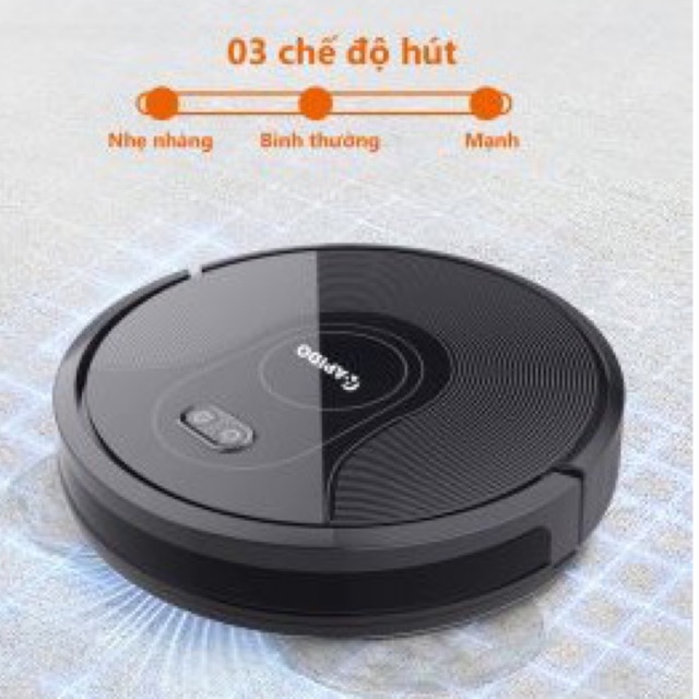 Robot hút bụi và lau nhà Rapido RR5 bảo hành 12 tháng