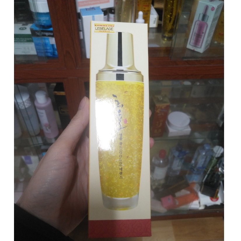 Tinh chất vàng 24K Lebelage Hee  Yul Lebelage  Premium Gold Essence 130ml, Serum trắng mịn da, căng bóng, mờ thâm nám | BigBuy360 - bigbuy360.vn