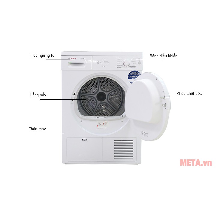 Máy sấy quần áo Bosch WTE84105GB 7kg, Seri 4 (Miễn phí giao tại HCM-ngoài tỉnh liên hệ shop)