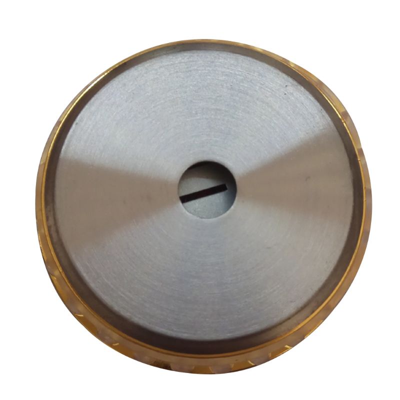 Đồng Hồ Đo Độ Ẩm Kính Tròn 50mm Màu Vàng Cho Đàn Guitar Violin Cigar Tobacco