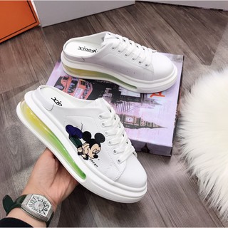 Sục thể thao mickey đế xanh fullbox hàng quảng châu cao cấp