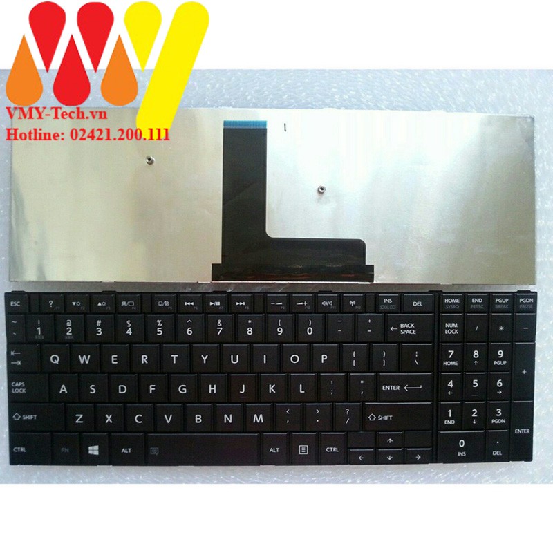 Bàn Phím Laptop Toshiba Satellite C50-B C50D-B C55-B C55D-B C50A-B