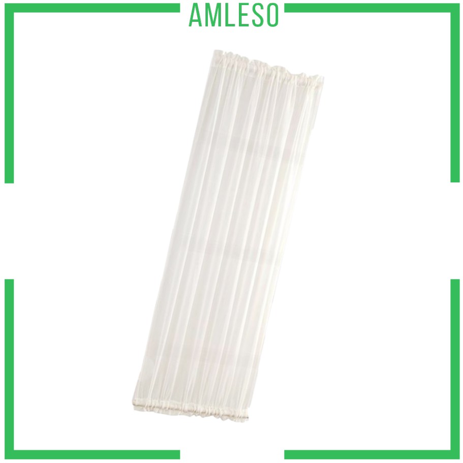 Rèm Cửa Tròn Màu Trắng Kích Thước 64x183cm