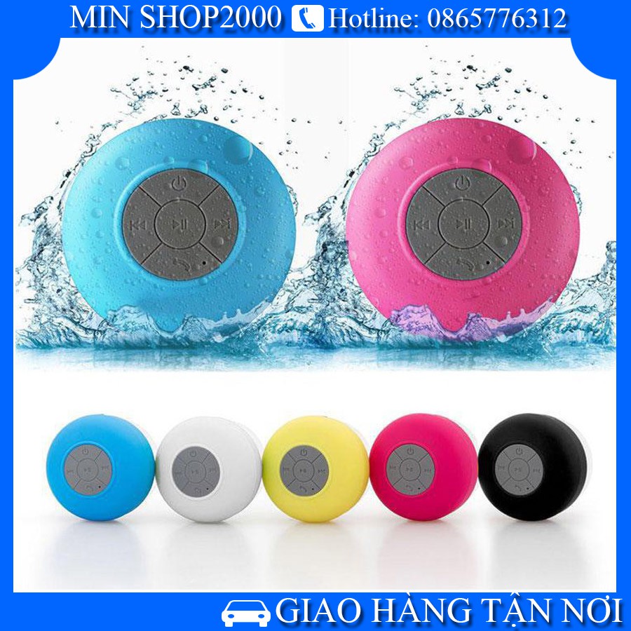 Loa mini, Loa Bluetooth gắn tường chống nước có chân hút chân không tiện dụng - Chất lượng âm thanh hoàn hảo