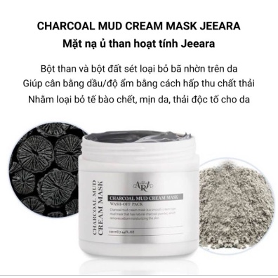 Mặt Nạ Than Hoạt Tính JEEARA CHARCOAL MUD