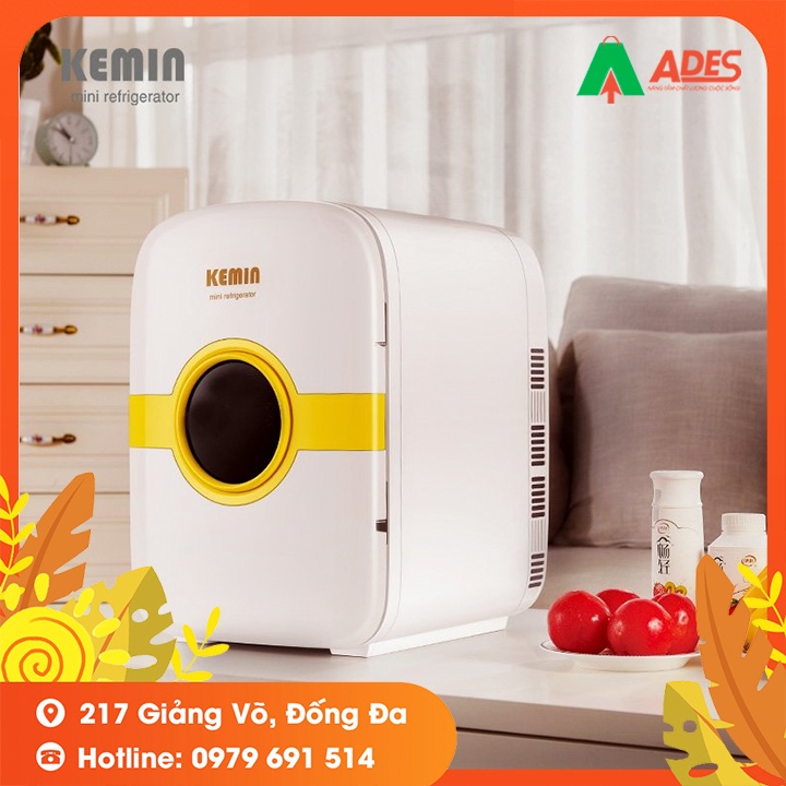 Tủ Lạnh Mini KEMIN K22 - Bảo Hành Chính Hãng - Điều Chỉnh Nhiệt Độ, Bảo Quản Thực Phẩm, Vitamin, Mỹ Phẩm - NEW 2021