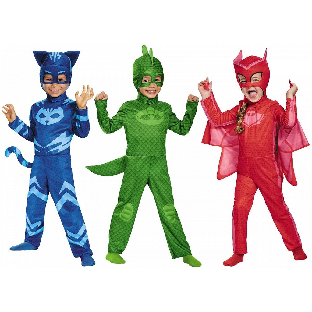 Mặt Nạ PJ Hóa Trang Halloween Cho Bé Trai 3-12 Tuổi